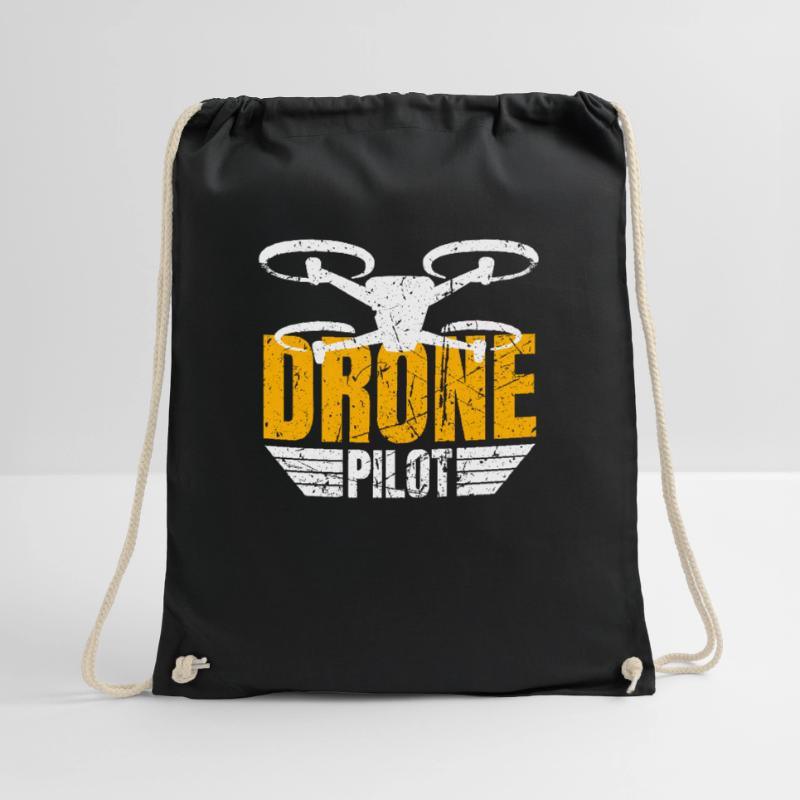 Drone Drone Pilot Drone Operator Quadcopter Drawstring Bag
