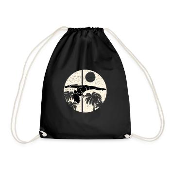Vintage Pole Danicing Dancer Pole Dance - Sac de sport léger - noir - Devant