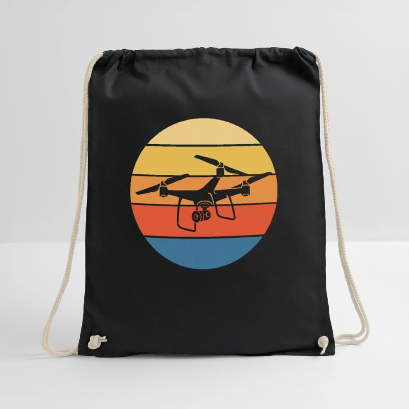 Drone Drone Pilot Drone Operator Quadcopter Drawstring Bag