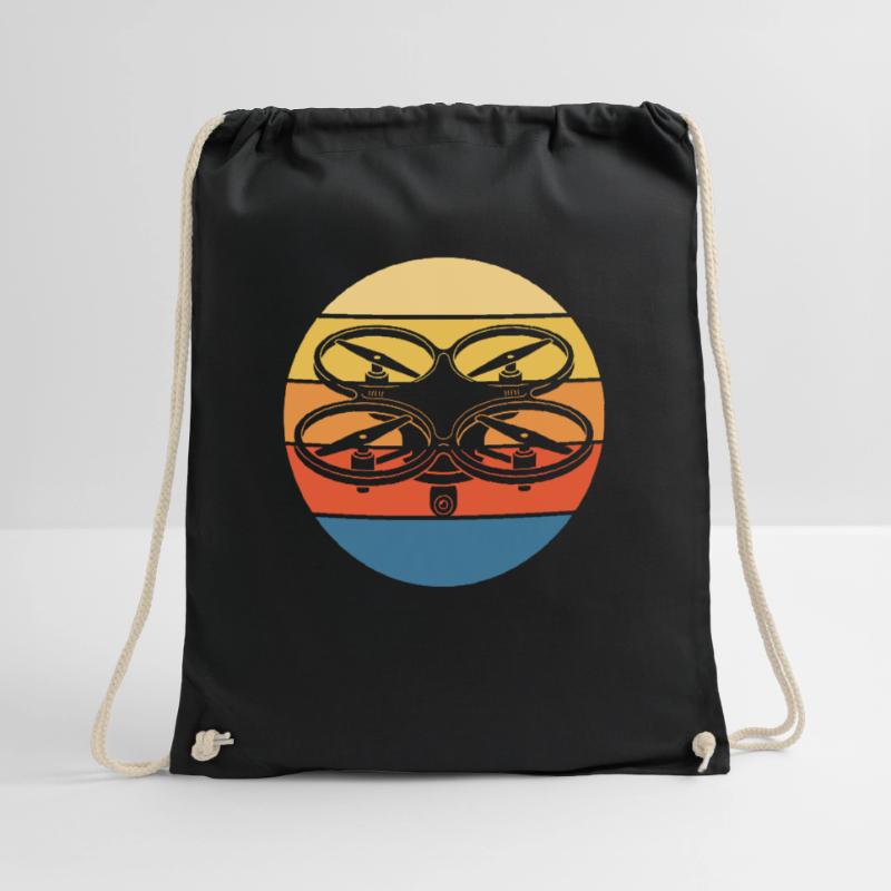 Drone Drone Pilot Drone Operator Quadcopter Drawstring Bag