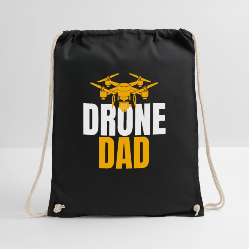 Drone Dad Drone Pilot Drone Operator Drawstring Bag
