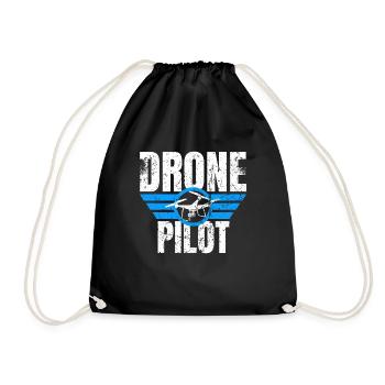 Drone Drone Pilote Drone Opérateur Quadcopter - Sac de sport léger - noir - Devant