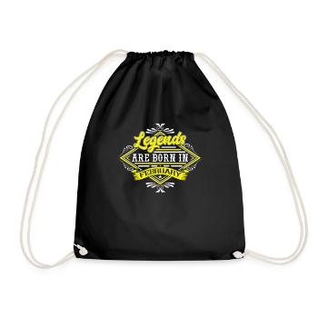 Les légendes sont nées en septembre - Sac de sport léger - noir - Devant