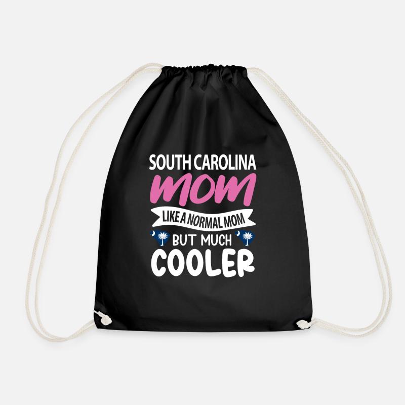 South Carolina mama geschenk - Turnbeutel - Schwarz