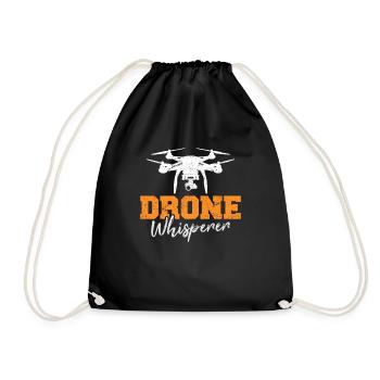 Drone Whisperer Funny Drone Pilot Flying Funny RC - Turnbeutel - Schwarz - Vorne