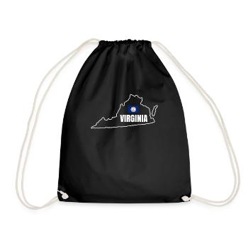 Beauté de Virginia Cadeau - Sac de sport léger - noir - Devant