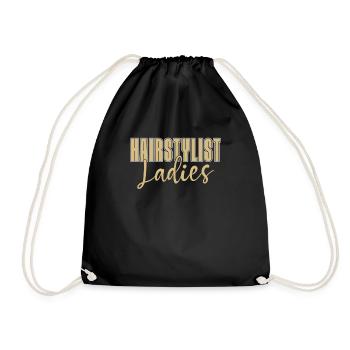 Coiffeur Coiffeur Coiffure Coiffure Coiffure Coiffure - Sac de sport léger - noir - Devant