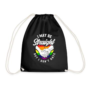 LGBT Pride LGBTQ Pride - Drawstring Bag - black - Front