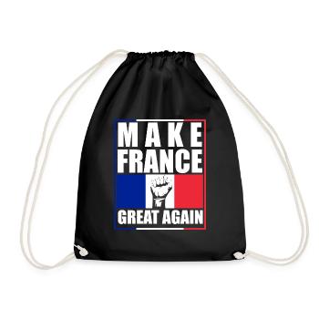 Make France Great Again Frexit - Sac de sport léger - noir - Devant