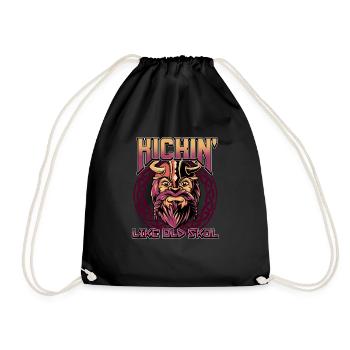 Conception de la mythologie viking nordique pour les guerriers vikings - Sac de sport léger - noir - Devant