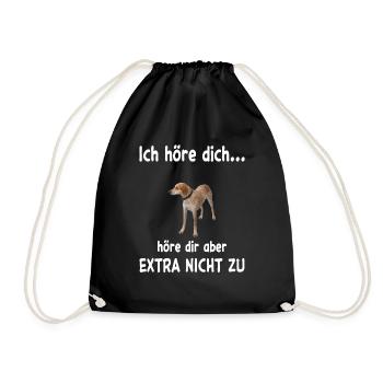 English Coonhound Hund - English Coonhound - Turnbeutel - Schwarz - Vorne