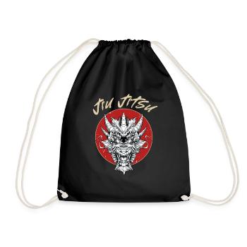 Jiu Jitsu Dragon - Brasilianisches Jiu Jitsu und - Turnbeutel - Schwarz - Vorne
