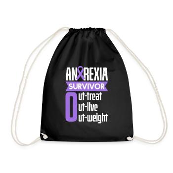 Being Thing Doesnt Define Who I Am - Drawstring Bag - black - Front