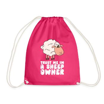 Croyez-moi, je suis un éleveur de moutons - Sac de sport léger - fuchsia - Devant