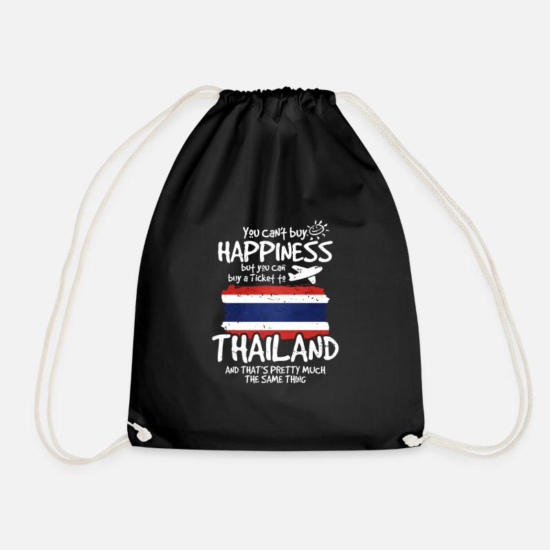 Thailand - Turnbeutel - Schwarz