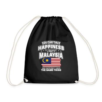 Malaisie - Sac de sport léger - noir - Devant
