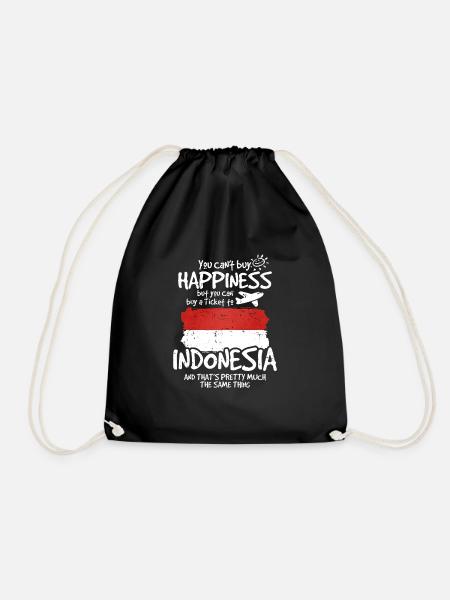 Indonésie - Sac de sport léger - noir