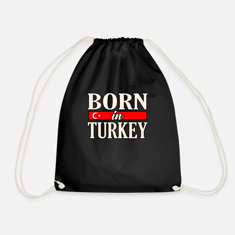 Türkei - Turnbeutel - Schwarz