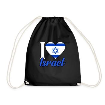 Israël - Sac de sport léger - noir - Devant