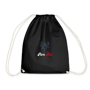 Pére Fect - Sac de sport léger - noir - Devant