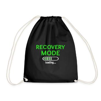 Mode de récupération amusant sur Get Well - Sac de sport léger - noir - Devant
