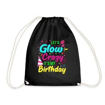 Brillons de folie, c’est mon - Sac de sport léger - noir - Devant