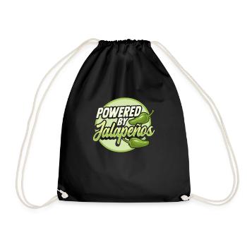 Jalapeno Scoville Chili Lovers - Drawstring Bag - black - Front