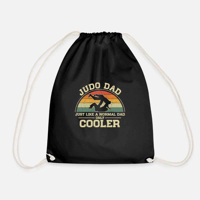 Judo Dad Just Like A Normal Dad Only Cooler - Turnbeutel - Schwarz