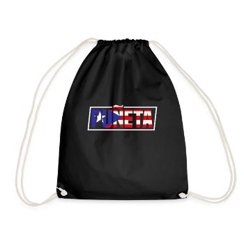 Patriotic Vintage Puerto Rico Puneta Drapeau - Sac de sport léger - noir - Devant