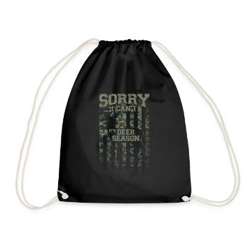 Chasseur de cerfs de Buck Américain - Sac de sport léger - noir - Devant