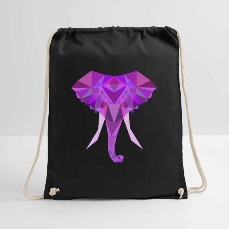 Polygone Poly Bas Éléphant Sac de sport léger