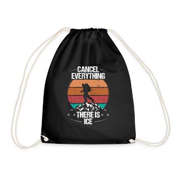 Ice Cancel Everything there is Vintage Ice Climber - Turnbeutel - Schwarz - Vorne
