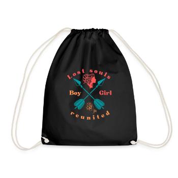 Lost souls reunited, boys and girls - Sac de sport léger - noir - Devant