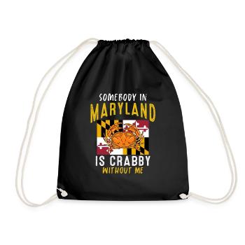 Cancer Cadeau Crevette Crabe Homard Scorpion - Sac de sport léger - noir - Devant