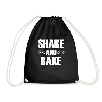 Shake And Bake Racing - Drawstring Bag - black - Front