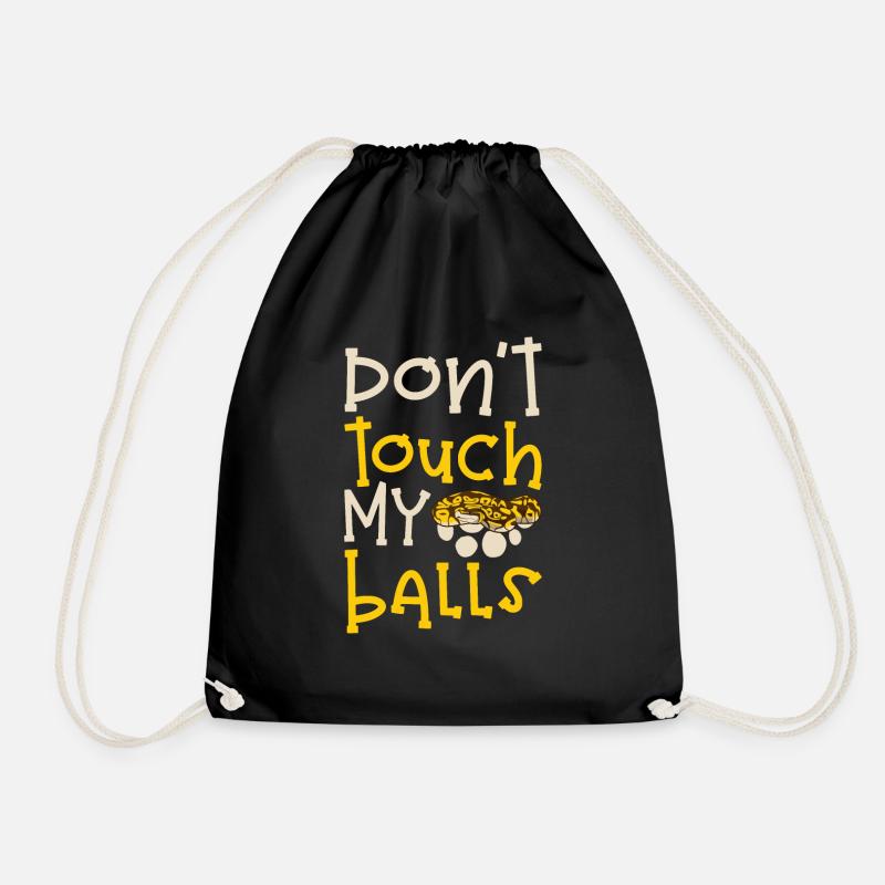 Banana Ball Python Don't Touch My Balls - Turnbeutel - Schwarz