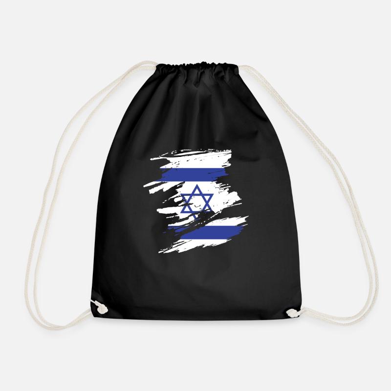 Israel - Turnbeutel - Schwarz