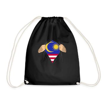 Malaisie - Sac de sport léger - noir - Devant