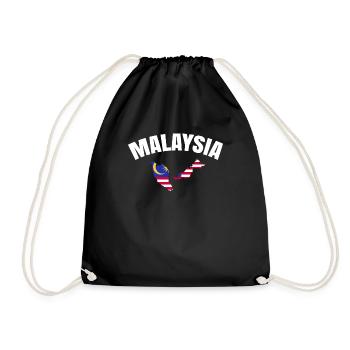 Malaisie - Sac de sport léger - noir - Devant