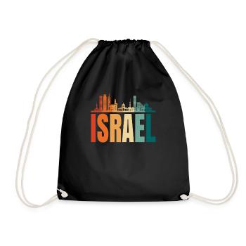 Israël - Sac de sport léger - noir - Devant