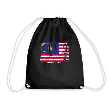 Malaisie - Sac de sport léger - noir - Devant