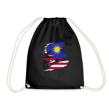 Malaisie - Sac de sport léger - noir - Devant