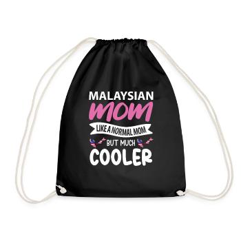 Malaisie - Sac de sport léger - noir - Devant