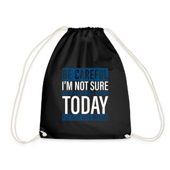 Attention, je ne sais pas quel moi je suis aujourd’hui 3 - Sac de sport léger - noir - Devant