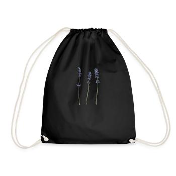 Lavender I Team Bride Fleur Couronne Mariage Boho - Sac de sport léger - noir - Devant