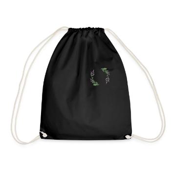 Lavender I Team Bride Fleur Couronne Mariage Boho - Sac de sport léger - noir - Devant