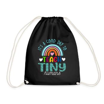 It's A Good Day To Teach Tiny Humans Teaching - Sac de sport léger - noir - Devant