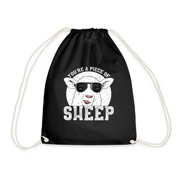 Drôle de dicton Citation sarcastique Ironic Lif - Sac de sport léger - noir - Devant