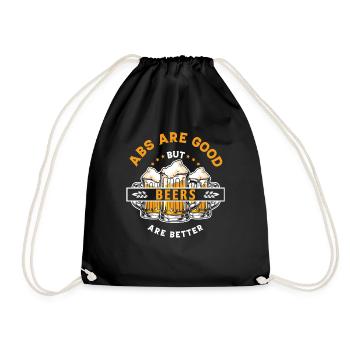 Propulsé par Craft Beer Clothing Brewing Gifts - Sac de sport léger - noir - Devant