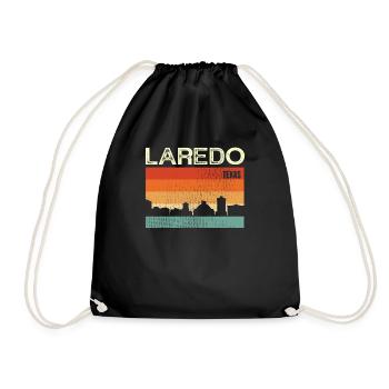 Laredo Texas - Sac de sport léger - noir - Devant